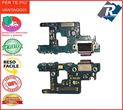 CONNETTORE RICARICA SAMSUNG GALAXY NOTE 10 PLUS SM-N976B MICROFONO DOCK CARICA - Immagine 1 di 2