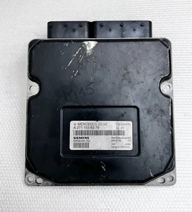 ECU CALCULATEUR DE MOTEUR A2711536279 5WK90490 MERCEDES W203 W209 A DECODER - Picture 1 of 8