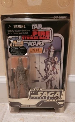Hasbro Star Wars El Imperio Contraataca La Colección Saga IG-88 NUEVO EN PAQUETE Foto 1 de 4