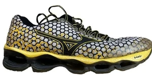 Mizuno Wave Prophecy 3 Men Size US 12 -Yellow Honeycomb Running Shoes-No Insoles - Picture 1 of 6