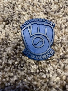 Vintage 70’s Milwaukee Brewers MLB Rubber Sports Magnet - Rare - Picture 1 of 3