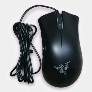 Razer DeathAdder Essential Wired Optical Gaming Mouse - Classic Black. - Afbeelding 1 van 4