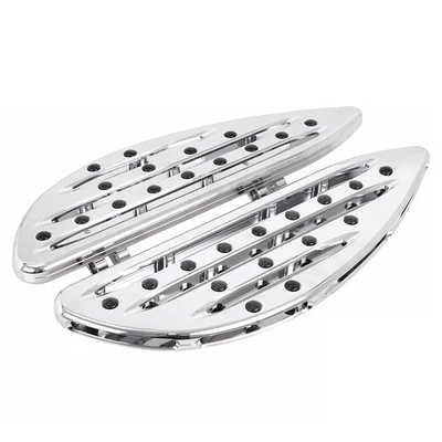 Chrome Driver Floorboards Foot Peg For Harley Electra Glide Softail Deluxe FLSTN - Image 1 of 4