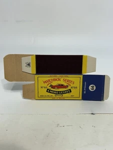 BOX ONLY Vintage All Original Matchbox Moko Lesney 66 DS. 19 Citroen - Picture 1 of 11