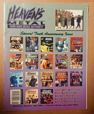 Heaven's Metal Magazine #54 Deliverance Mortification Messiah Prophet - Image 1 of 3