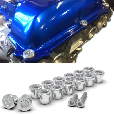 SFP ROCKER COVER GROMMET WASHER & BOLT SET KIT fits 200SX S14 S15 VVT SR20DET SILVER