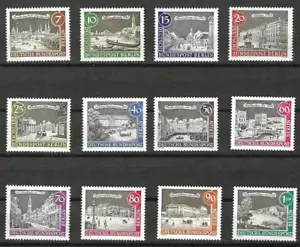 ARCHITECTURE 1962 MNH West Germany Berlin, great complete set - Picture 1 of 1