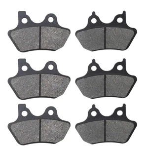 3Pair Front & Rear Brake Pads Fit For Super Glide FXD 2003 Harley-Davidson Dyna - Picture 1 of 8