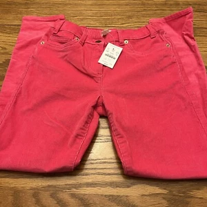 J Crew Crewcuts girls pink corduroy pants size 12 NWT - Picture 1 of 4