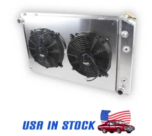 4 Row Radiator fan fit 1973-87 Chevy GMC C/K 10 20 30 Pickup P20 P30 P2500 P3500 - Picture 1 of 12