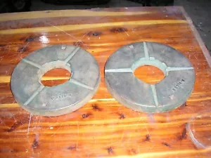 Pesos de rueda de tractor de jardín de 10" de diámetro 15# cada uno - Imagen 1 de 5