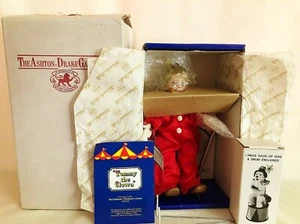 NEU im Karton! 1990 McClelland Reco Knowles TOMMY THE CLOWN Porzellan Puppe 1. Auflage  - Bild 1 von 8