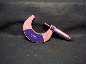 Wilson Wolpert 1-2" Micrometers, .0001 grad, carbide faces, lock and ratchet. - Picture 1 of 3