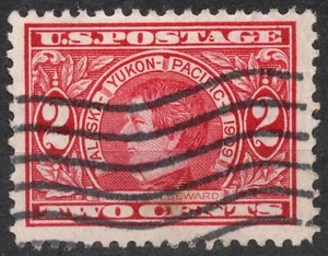 Sn:#370 SG377 1909 2 cent US STAMP Alaska-Yukon-Pacific Exposition Issue - Picture 1 of 2