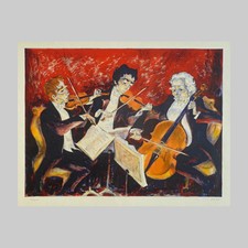 Mervin Jules | Large Colour Lithograph - Trio Series