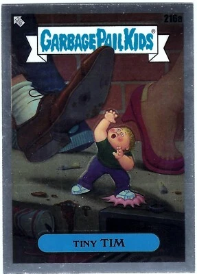 2023 Chrome Series 6 GPK Garbage Pail Kids CS6 Tiny TIM #216a Base A - Image 1 of 4