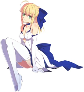 Artoria Pendragon Saber Fate Weatherproof Waifu Anime Sticker 6" Car Decal - Picture 1 of 1