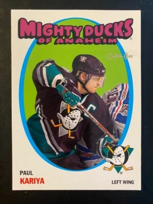 Paul Kariya 2001-02 O-Pee-Chee Hockey Heritage #28 Anaheim Ducks - Image 1 of 2