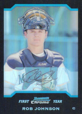 2004 Bowman Chrome Draft Refractors #53 Rob Johnson - Image 1 of 2