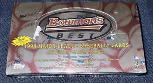 1998 Bowman’s Best Baseball Sealed Hobby Box - Picture 1 of 1