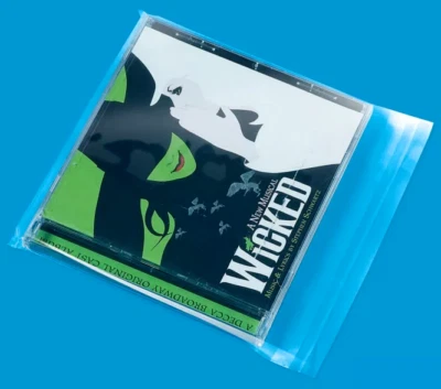 100x ULINE 6 x 5 1.5 Mil Resealable Polypropylene Poly Bags For CD's (S-7080) - Image 1 of 2