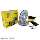 Textar brake discs pads for Audi S3 Golf 7 Gti R front