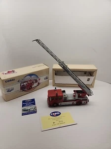 Corgi 97386 1/50 Scale AEC Ladder Truck Bristol Fire Service Diecast Numbered - Picture 1 of 19