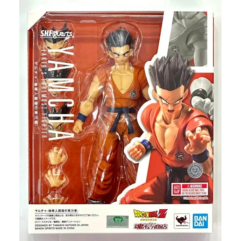 Bandai Dragon Ball Z S.H.Figuarts Yamcha Earth's Foremost Fighter Action Figures