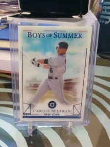 2024 Panini Boys Of Summer - CARLOS BELTRAN *Blue Parallel SP!* /99 - Picture 1 of 3