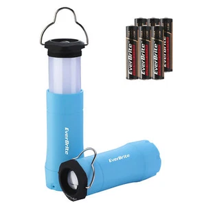 EverBrite 2-in-1 Mini Lanterns and Flashlights Blue Zoomable Flashlight - Picture 1 of 7