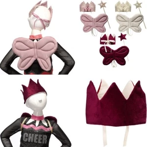 Conjunto de ángel para niños traje mariposa escenario rendimiento corona mascarada alas - Imagen 1 de 26
