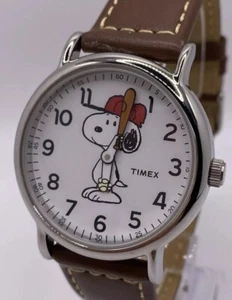 Orologio Timex X Peanuts Collezione Weekender Snoopy Personaggio Quadrante - Foto 1 di 12