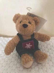 NUEVO Hallmark Kiss Muérdago Niño Oso 8-9” Muñeco de Peluche Juguete de Peluche - Imagen 1 de 4