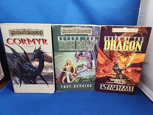 Forgotten Realms Cormyr Saga Trilogy Paperback Beyond High Road Death Dragon - Picture 1 of 18