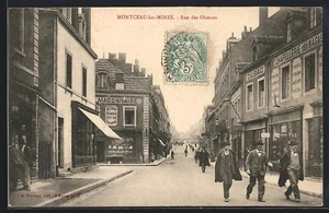 AK Montceau-les-Mines, Rue des Oiseaux  - Bild 1 von 2