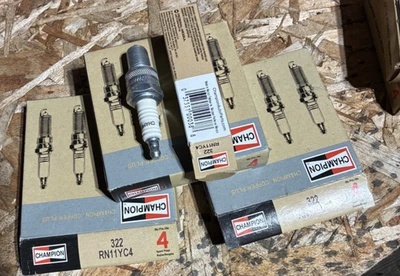 12 - Champion RN11YC4 Copper Plus Spark Plug Stock Number 322 - Image 1 of 2