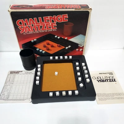 Vintage 1974 Challenge Yahtzee Game By Lowe E2420 - Image 1 of 4