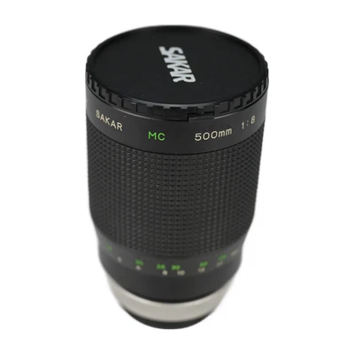 Sakar MC 500mm f/8 Lens Canon FD Mount — Manual Telephoto - Image 1 of 4