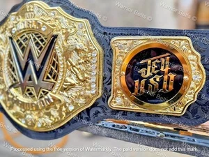 New World Heavyweight Championship Replica Wrestling Title Belt Adult Size - Picture 1 of 7