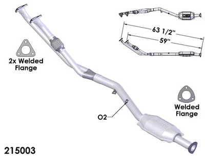 Catalytic Converter for 1987 BMW 325es - Image 1 of 2
