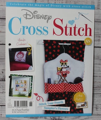 DISNEY HACHETTE cross stitch magazine ISSUE 88 please read description - Image 1 of 4