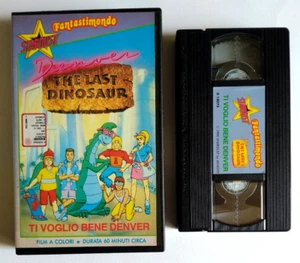 Vhs Denver The Last Dinosaur Ti Voglio Bene Film Animazione Videocassetta(K19FRE - Foto 1 di 1