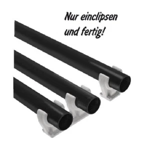 10 x BEFESTIGUNGSCLIPS 2FACH FÜR 22 mm DRUCKLUFTLEITUNG - Bild 1 von 1