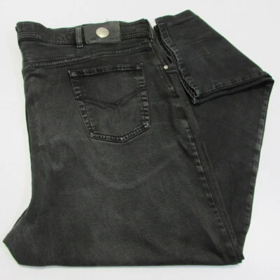 Pierre cardin Mens Regular Fit Straight Stretch Black W 46/ L 33 REF (M17241) - Image 1 of 4