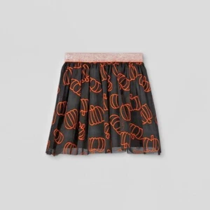 NWT Girls Cat & Jack Halloween Tutu Skirt, New with Tags - Picture 1 of 4