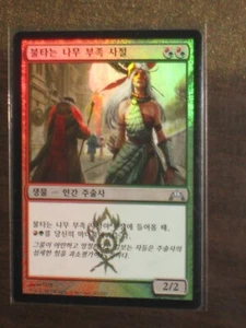 (Foil) [NM] MTG Korean, Gatecrash, 1 x Burning-Tree Emissary - Picture 1 of 1