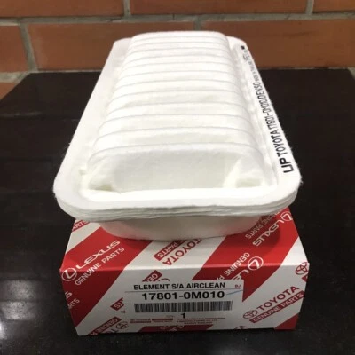 Filtro de aire 17801-0M010 para Toyota Yaris Yaris Verso NUEVO GENUINO 178010M010 Foto 1 de 4