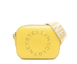 Stella McCartney Stella Logo Camera Crossbody Bag Citrus - Picture 1 of 6