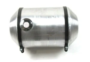 5 Gallon Round Spun Aluminum Fuel Tank, 10" x 16.5" F52031 - Picture 1 of 2