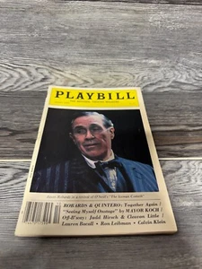 THE ICEMAN COMETH, REVISTA PLAYBILL, OCTUBRE 1985 - Imagen 1 de 7
